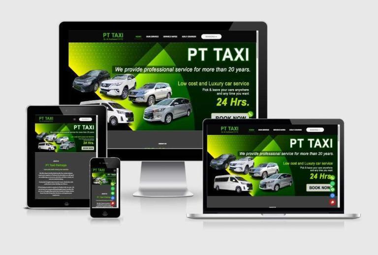รับทำเว็บไซต์บริการรถแท็กซี่ รับทำเว็บไซต์บริการรถแท็กซี่