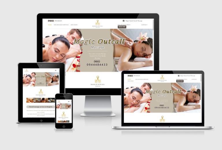 รับทำเว็บไซต์บริการนวดแผนไทย รับทำเว็บไซต์บริการนวดแผนไทย