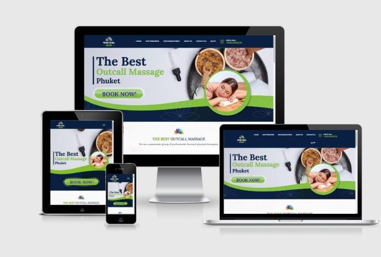 รับทำเว็บไซต์บริการนวดแผนไทย รับทำเว็บไซต์บริการนวดแผนไทย