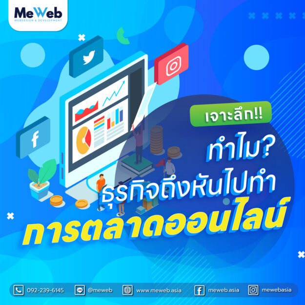 🏆 7 เหตุผลหลัก ๆ ว่า “ทำไมธุรกิจถึงต้องทำการตลาดออนไลน์” 🏆