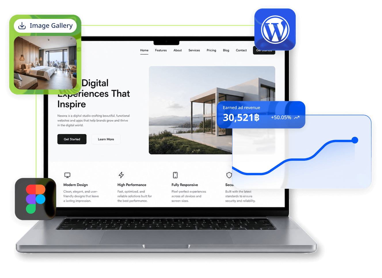 รับทำเว็บไซต์ WordPress ออกแบบใหม่เฉพาะธุรกิจ รองรับทุกอุปกรณ์
