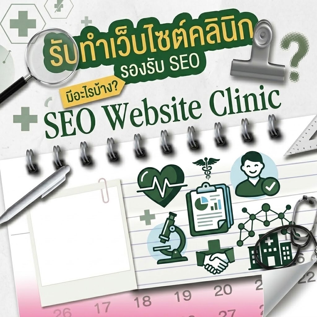 รับทำเว็บไซต์คลินิก ต้องมีอะไรบ้าง ให้คนไข้เชื่อถือ 2 เว็บไซต์คลินิกที่รองรับ SEO
