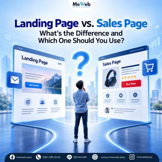 Landing Page Sale Page landing page, รับทำ landing page, sale page คือ, landing page คือ