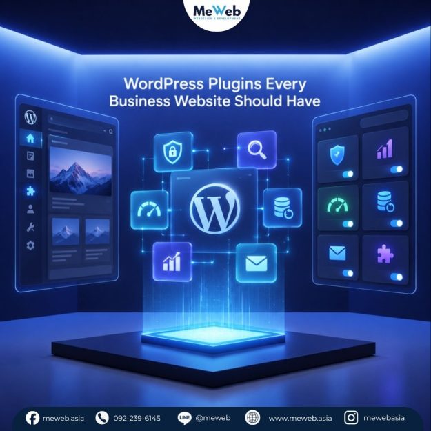 ปลั๊กอิน wordpress, wordpress plugins แนะนำ, ปลั๊กอินจำเป็น